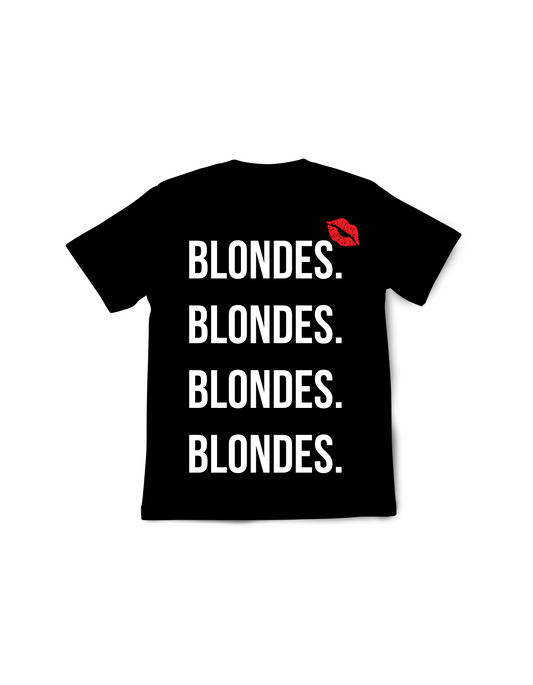 T-Shirt "Blondes" Black