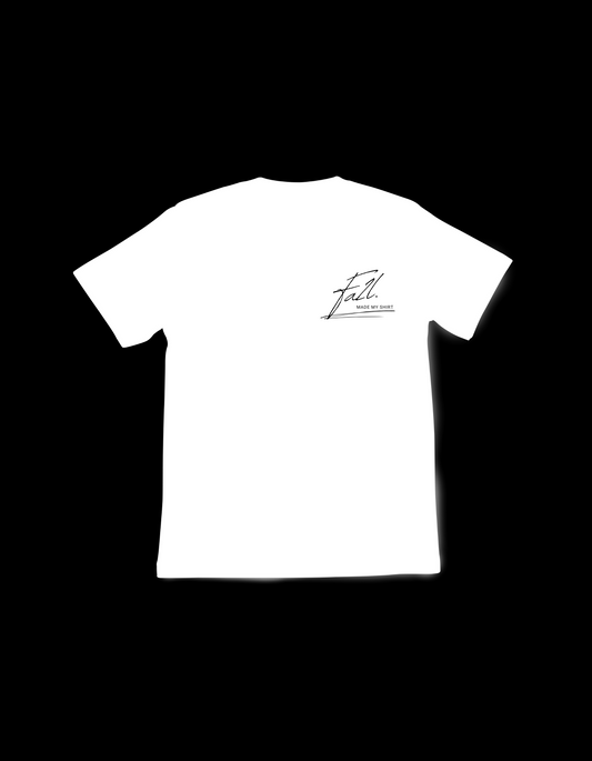 T-shirt “L’homme noir ne trompe pas” – White